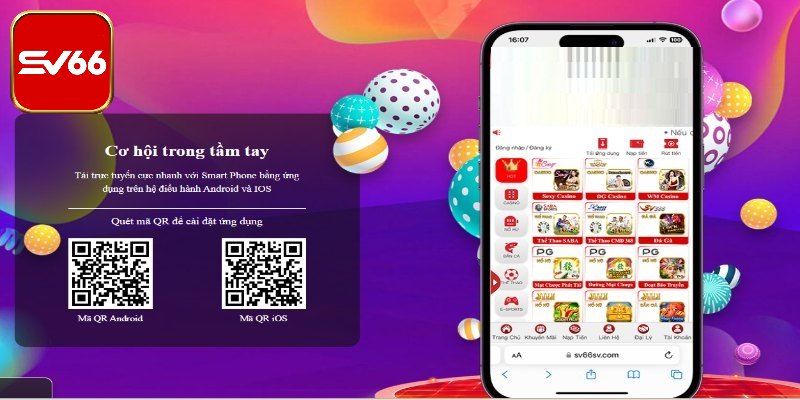 Quy trình các bước tải SV66 trên IOS nhanh gọn